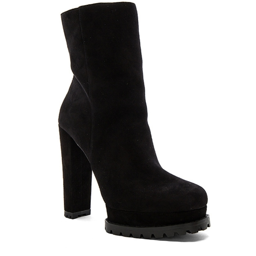 A + O 'Holden' Genuine Shearling Lined Platform Bootie
